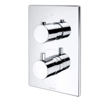 Deva Kaha Thermostatic Concealed Shower Valve - Chrome (KAHA 1DA)