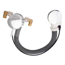 Deva Lever Bath Fill & Overflow Waste - Chrome (PUW206)