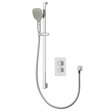 Aqualisa Dream Square Thermostatic Mixer Shower with Adjustable Head - Chrome (DRMDCV1.AD.SQR)