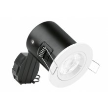 Enlite IP65 Rated White GU10 Downlight (EN-FD101W)