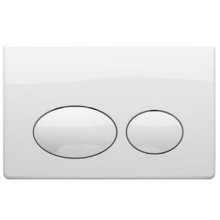 Fluidmaster T-Series Tactile Dual Flush ABS Plate - White (P61-0130-0240)