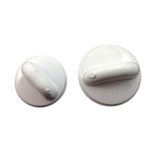 Galaxy large and small control knobs - white (SG06190)