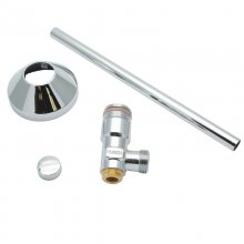 Geberit 1/2" angle stop valve - chrome (215.085.21.1)