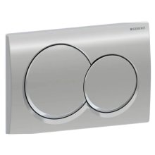 Geberit Alpha01 Dual Flush Plate - Round - Gloss Chrome (115.035.21.1)