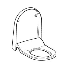 Geberit AquaClean Sela Toilet Seat - Alpine White (242.810.11.1)