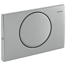 Geberit Delta10 Stop-And-Go Flush Plate - Chrome (115.101.00.5)