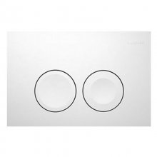Geberit Delta21 Dual Flush Plate - White (115.125.11.5)