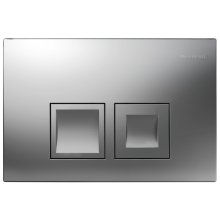 Geberit Delta25 Dual Flush Plate - Matt Chrome (115.135.46.5)