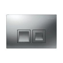 Geberit Delta35 Dual Flush Plate - Matt Chrome (115.135.46.1)