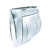 Geberit dual flush hand operated actuator - bright/matt chrome (240.572.KA.1)