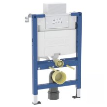 Geberit Duofix Element for Wall-Hung WC - 82cm - with Omega Concealed Cistern 12cm (111.004.00.4)