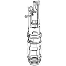 Geberit flush valve with basket (241.858.00.1)
