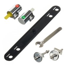 Geberit Geberit WC Seat Hinges - Soft-Closing Mechanism (244.202.00.1)