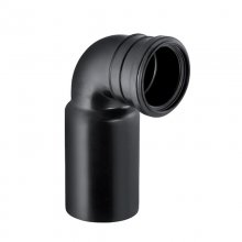 Geberit HDPE connection bend 90° for wall-hung WC (366.061.16.1)
