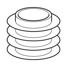 Geberit Highline sleeve (243.008.00.1)