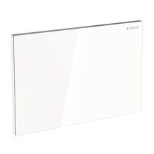 Geberit Omega cover plate - glass/white (115.082.SI.1)