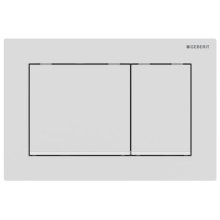Geberit Omega30 Dual Flush Plate - White (115.080.01.1)