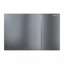 Geberit Sigma 70 dual flush plate - brushed stainless steel (115.621.FW.1)