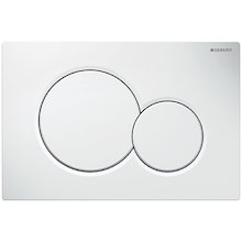 Geberit Sigma01 dual flush plate - alpine white (115.770.11.5)