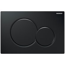 Geberit Sigma01 dual flush plate - jet black (115.770.DW.5)