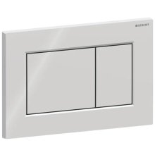 Geberit Sigma01 Dual Flush Plate - Square - Gloss/Chrome Plated (115.660.21.1)