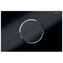 Geberit Sigma10 Automatic/Touchless Dual Flush Plate - Electronic Actuator Battery Operation - Black (115.908.KM.6)