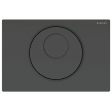 Geberit Sigma10 Automatic/Touchless Dual Flush Plate - Mains Operation - Black (115.890.DW.6)
