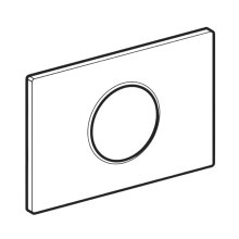 Geberit Sigma10 flush plate - matt/bright chrome (242.782.KN.1)