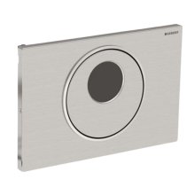 Geberit Sigma10 flush plate - stainless steel (242.782.SN.1)