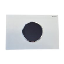 Geberit Sigma10 flush plate - white/chrome (242.782.KJ.1)