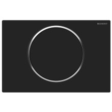 Geberit Sigma10 Stop-And-Go Flush Plate - Matt Black (115.758.14.5)