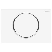 Geberit Sigma10 Stop-And-Go Flush Plate - Matt White (115.758.JT.5)