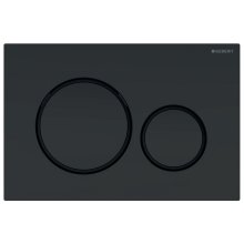 Geberit Sigma20 Dual Flush Plate - Matt Black (115.882.16.1)