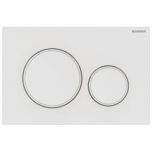 Geberit Sigma20 Dual Flush Plate - Matt White (115.882.01.1)