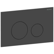 Geberit Sigma40 Dual Flush Plate - Round - Matt Black (115.628.14.1)