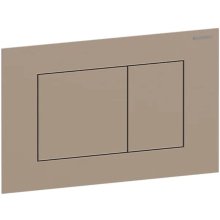 Geberit Sigma40 Dual Flush Plate - Square - Brushed Red Gold (115.629.QB.1)
