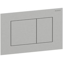 Geberit Sigma40 Dual Flush Plate - Square - Brushed Stainless Steel (115.629.FW.1)