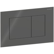 Geberit Sigma40 Dual Flush Plate - Square - Lava Glass (115.629.JK.1)