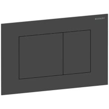 Geberit Sigma40 Dual Flush Plate - Square - Matt Black (115.629.14.1)