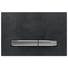 Geberit Sigma50 Dual Flush Plate - Chrome / Mustang Slate (115.788.JM.2)