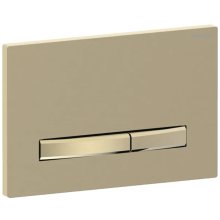 Geberit Sigma50 Dual Flush Plate - Square - Brass - Brushed Brass (115.672.QF.2)