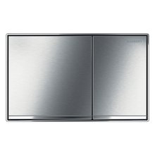 Geberit Sigma60 dual flush plate - brushed chrome (115.640.GH.1)