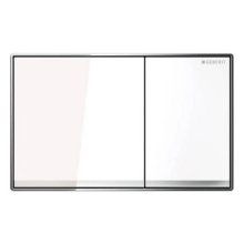 Geberit Sigma60 dual flush plate - glass/white (115.640.SI.1)