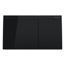 Geberit Sigma70 flush plate - black glass (242.813.SJ.1)