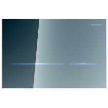 Geberit Sigma80 Electronic Touchless Dual Flush Plate - Mains Operation - Glass Reflective (116.090.SM.6)