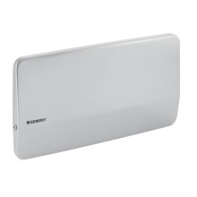 Geberit Twinline cover plate - stainless steel (115.398.00.1)
