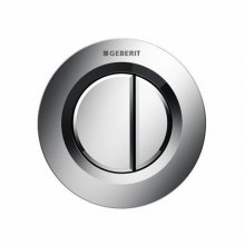 Geberit Type 01 dual flush button - gloss chrome (116.042.21.1)