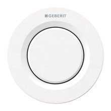 Geberit Type 01 Pneumatic Single Flush Button - White (116.040.11.1)