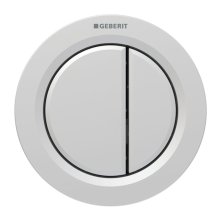 Geberit Type 01 Pneumatic Dual Flush Button - Matt Chrome (116.050.JQ.1)