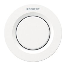 Geberit Type 01 Pneumatic Single Flush Button - For Sigma Concealed Cistern - Alpine White (116.041.11.1)
